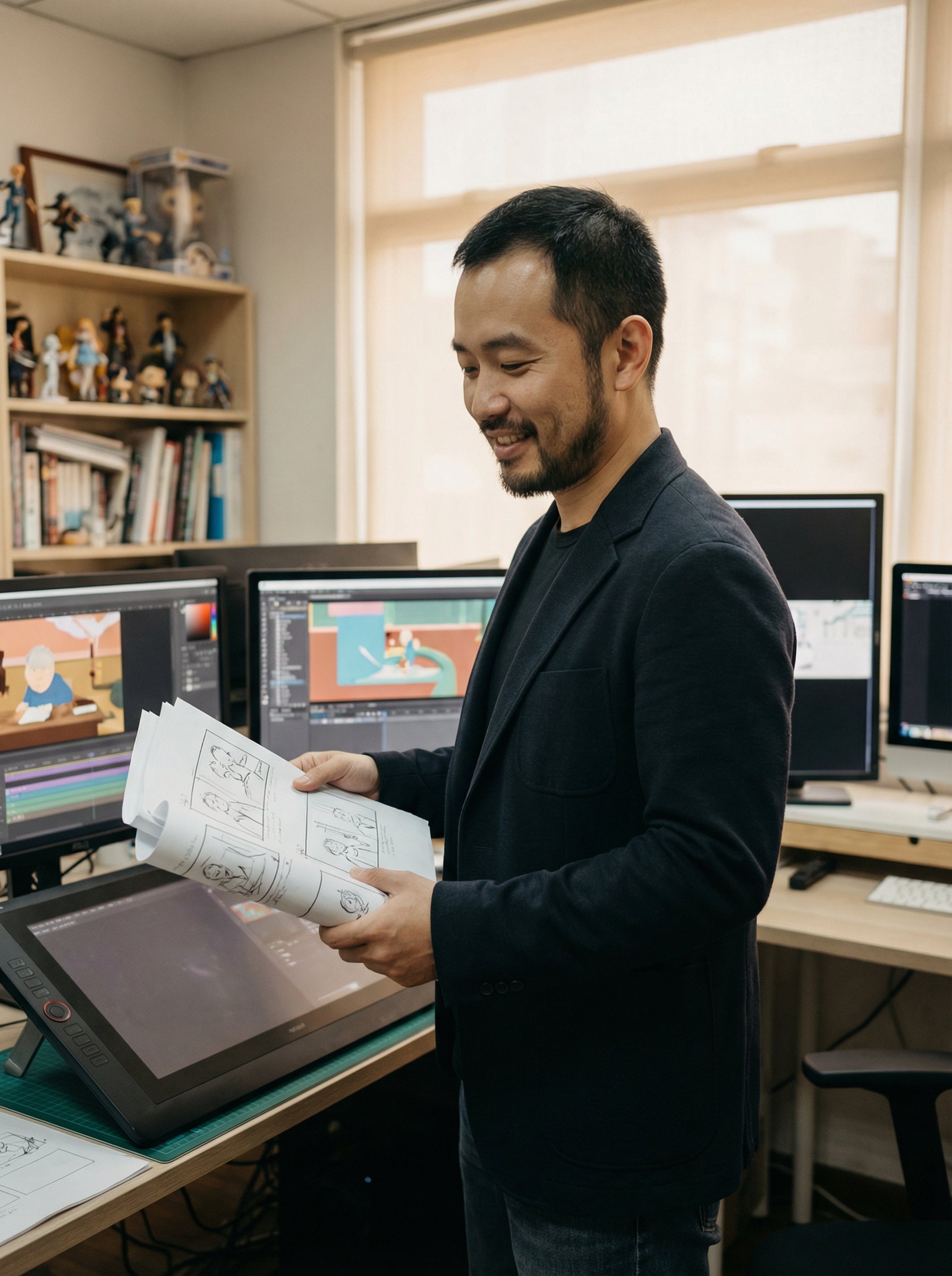 溏心vlog动漫导演陈志远